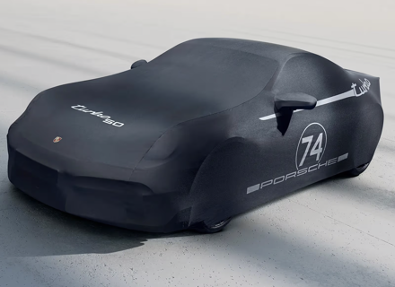 Indoor car cover 'turbo 50' incl. Steering wheel cover. Porsche 992.1 Turbo - 99204401213